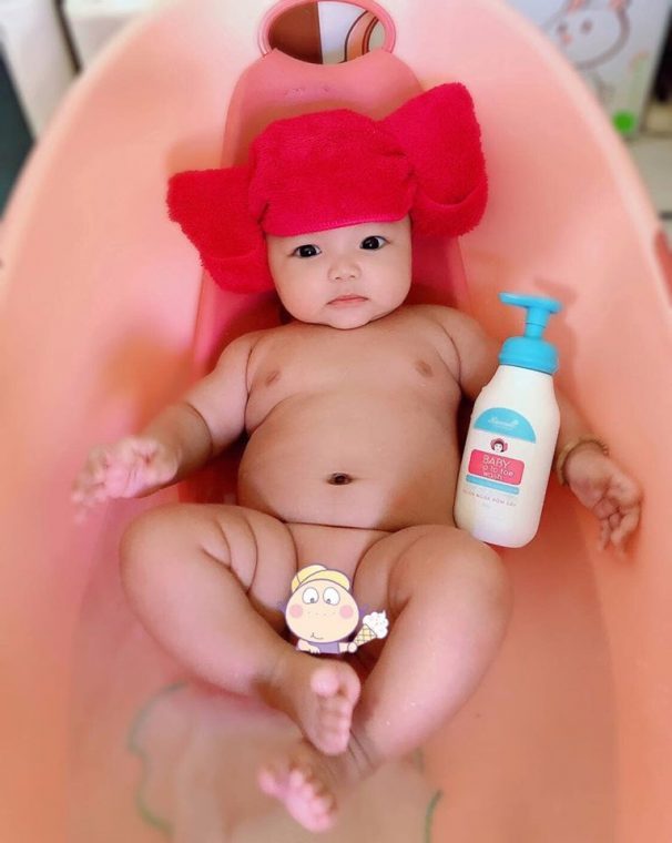 Sữa tắm gội an toàn cho da baby