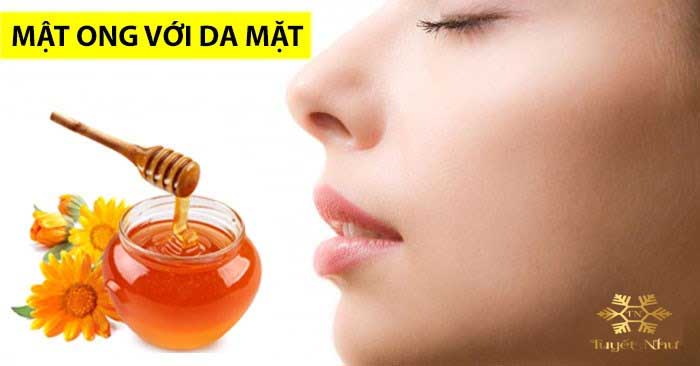 tác dụng của mật ong với da mặt